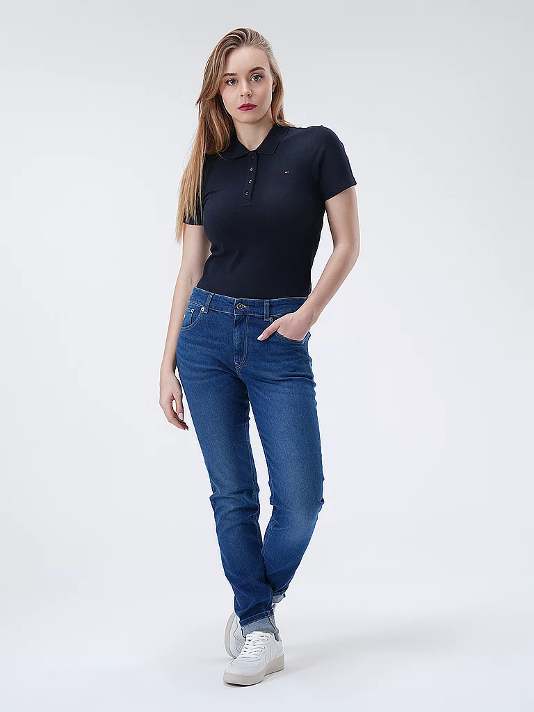 Tommy Hilfiger Polo à Manches Courtes 42047 1985 Desert Sky XL Femme 6